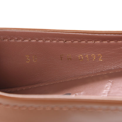 Louis Vuitton Patent Calfskin Oxford Ballerina Flats 38 Rose Velours 10 of 14