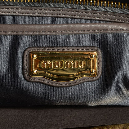 Miu Miu Matelasse Leather Tote Argilla 6 of 9