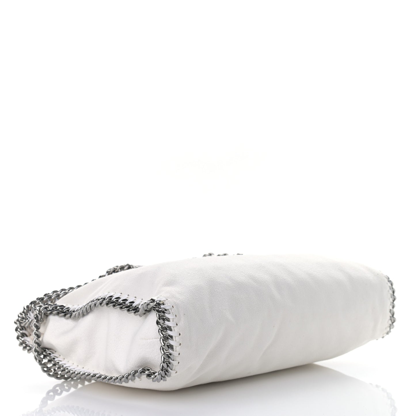 Shaggy Deer Falabella Fold Over Tote Chalk