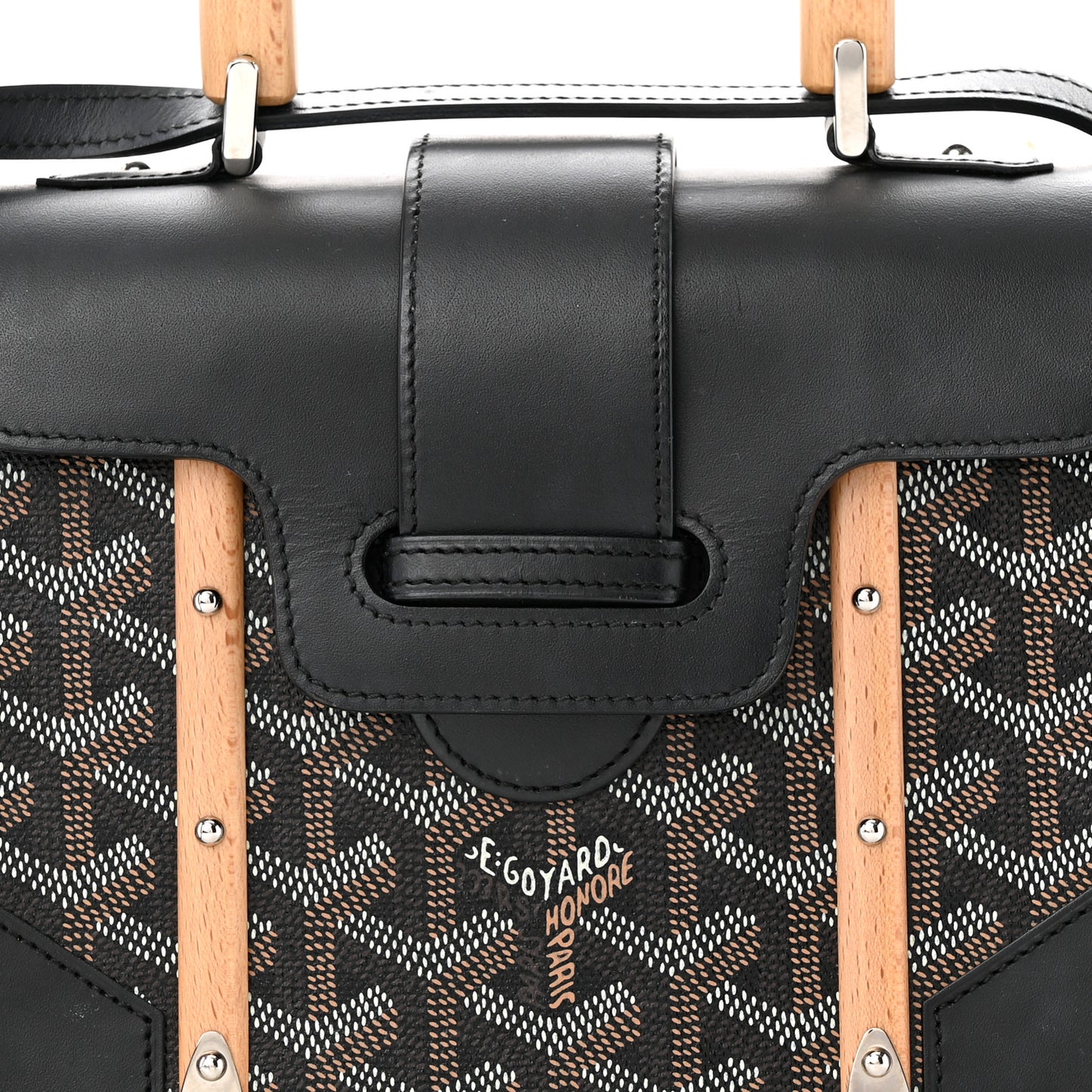 Goyardine Structure Mini Saigon Black