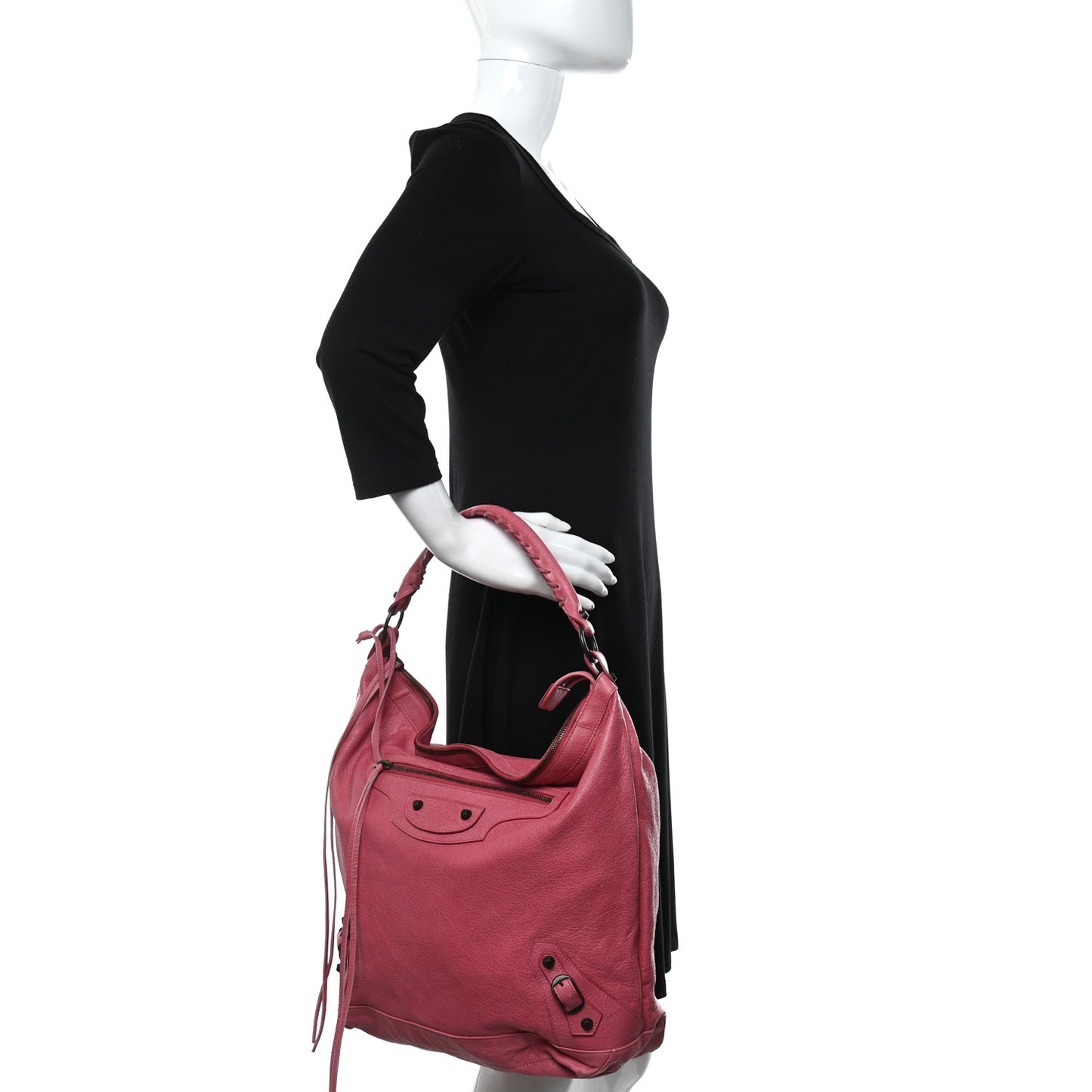 Agneau Classic Hardware Day Hobo Sorbet