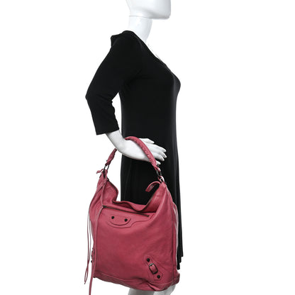 Balenciaga Agneau Classic Hardware Day Hobo Sorbet 2 of 10