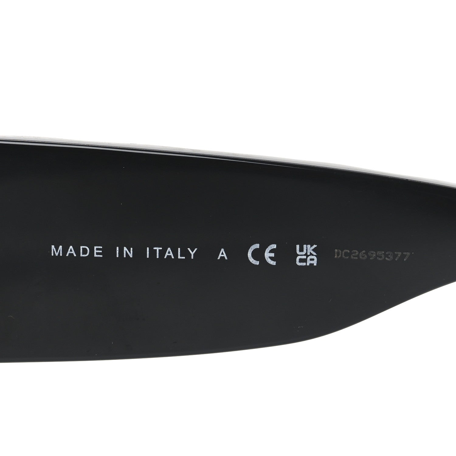 Chanel Acetate Quilted CC Rectangle Sunglasses 5483-A Black 6 of 7