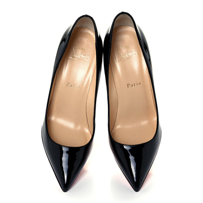 Christian Louboutin Patent Pigalle 85 Pumps 37 Black 5 of 10