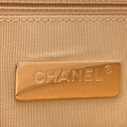 Chanel Lambskin Quilted Medium Chanel 19 Flap White 6 of 10