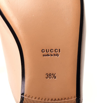 Gucci Malaga Kid Womens Princetown Slippers 38.5 Skin Rose 8 of 11