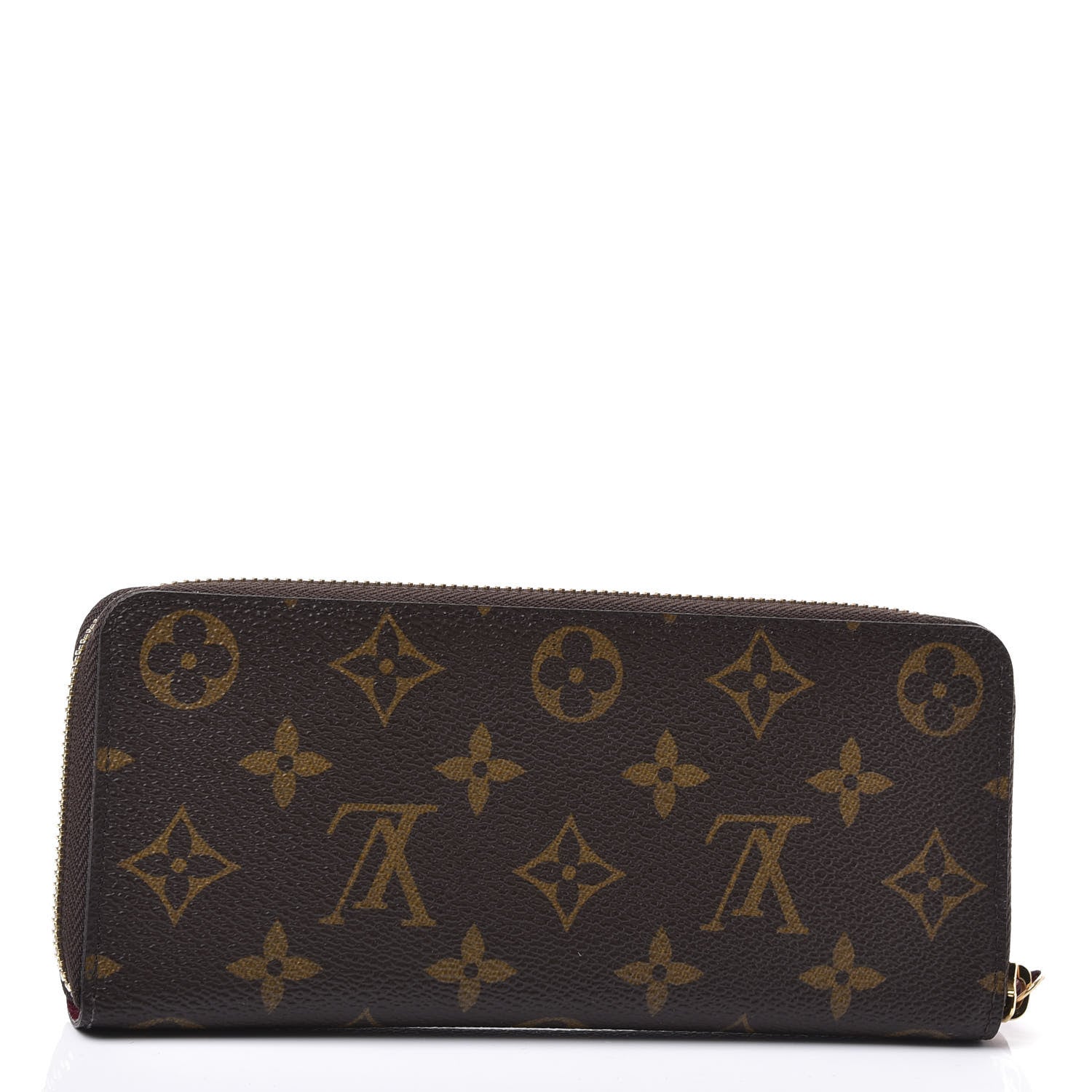 Louis Vuitton Monogram Clemence Wallet Fuchsia 2 of 7