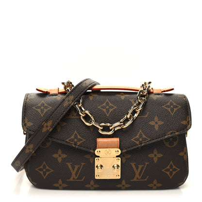 Louis Vuitton Monogram Pochette Metis East West 1 of 10