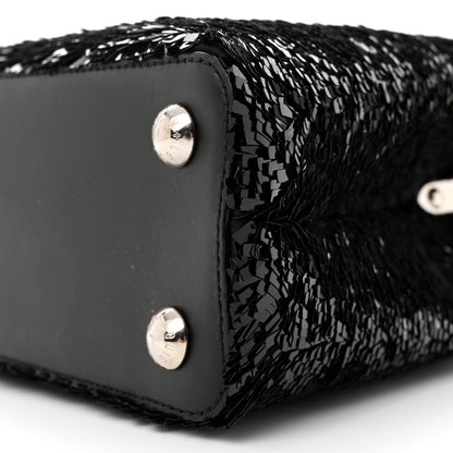 Louis Vuitton Calfskin Sequin Capucines BB Night Fever 9 of 15