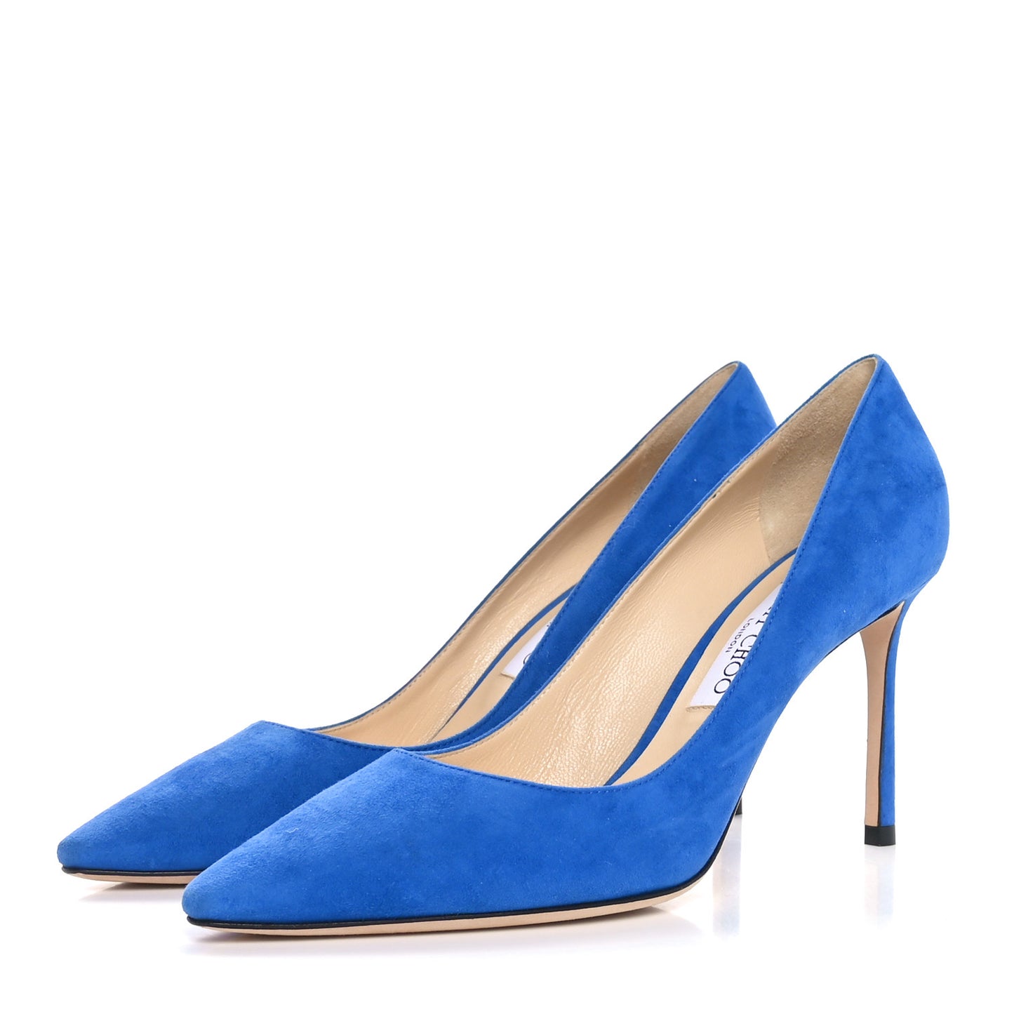 Suede Romy 85 Pumps 39.5 Electric Blue