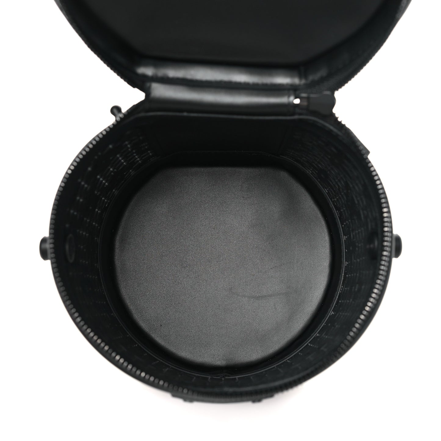 Patent Calfskin Monogram Cannes Black