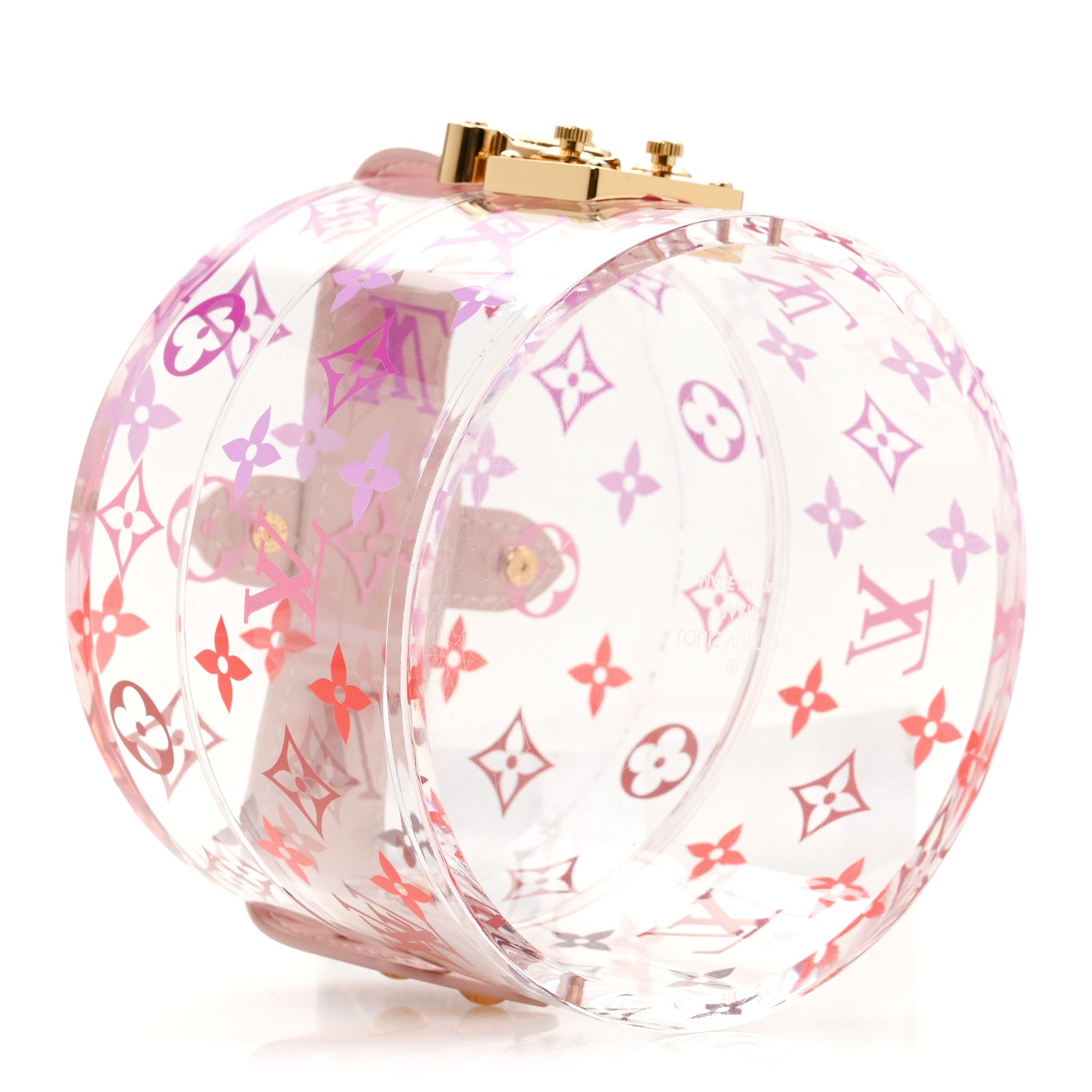 Louis Vuitton Transparent Plexiglass Box Scott Rose Ballerine 4 of 8