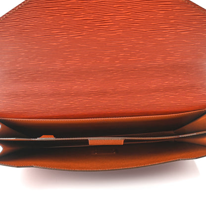 Louis Vuitton Epi Serviette Ambassadeur Briefcase Fawn 4 of 14