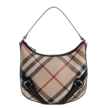 Burberry Nova Check Buckle Hobo 1 of 8