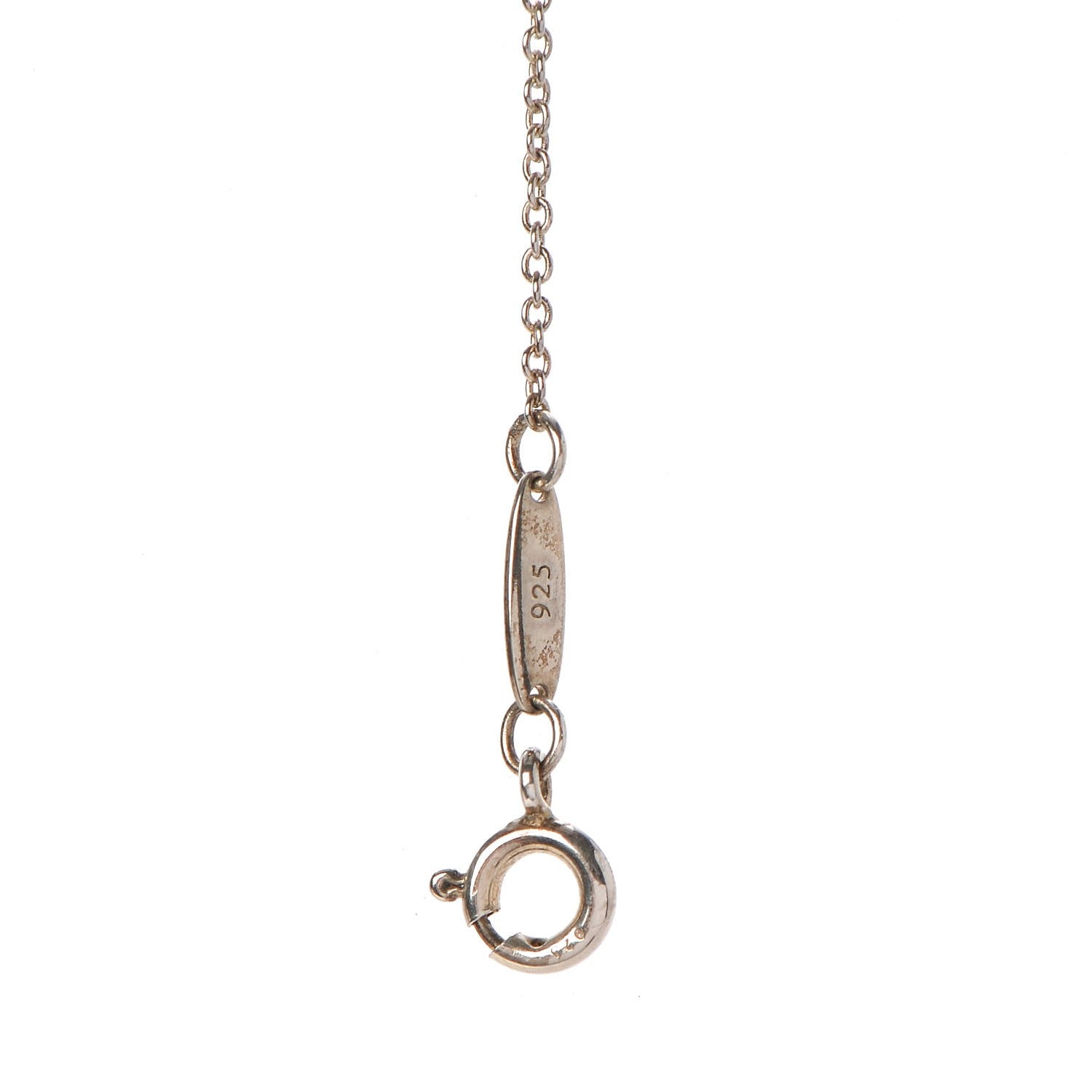 Tiffany Sterling Silver 5.5-6mm Elsa Peretti Pearls By The Yard Necklace 6 of 7