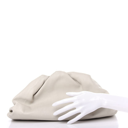 Bottega Veneta Smooth Butter Calf The Pouch Oversized Clutch Mist 2 of 8
