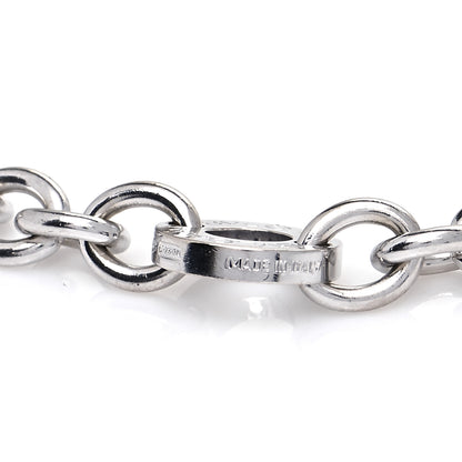 Bulgari 18K White Gold Link Bracelet 5 of 7