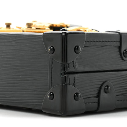 Louis Vuitton Epi Petite Malle Black 8 of 16