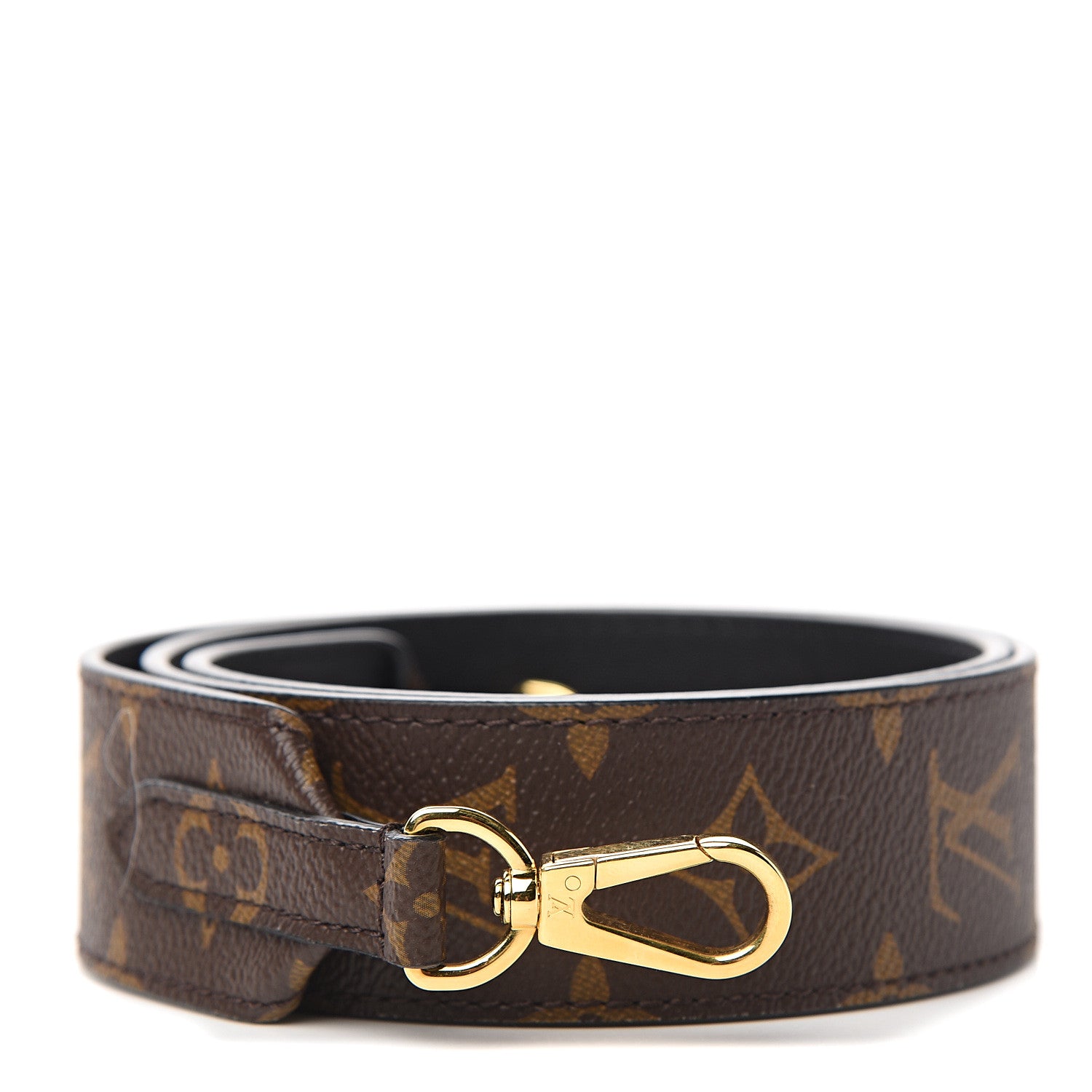 Louis Vuitton Monogram Bandouliere Shoulder Strap Black 1 of 4