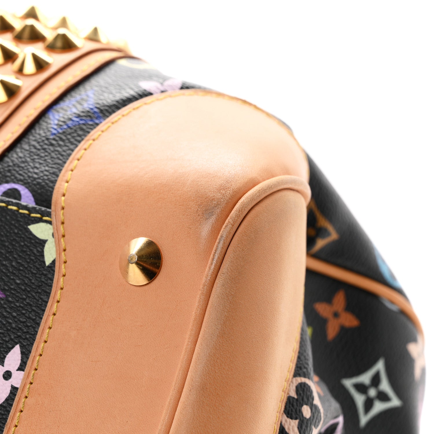 Louis Vuitton Monogram Multicolor Courtney GM Black 10 of 11