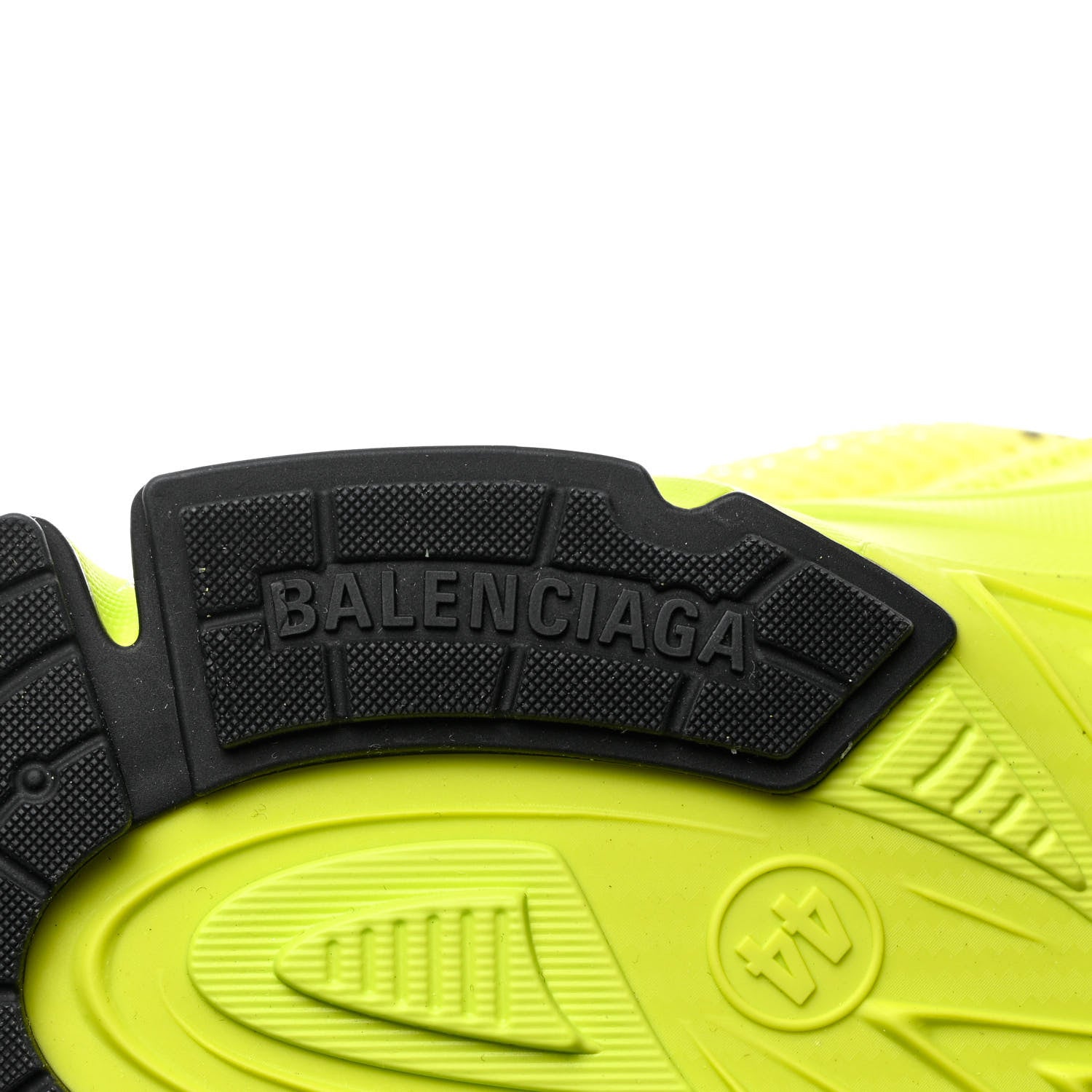 Balenciaga Fabric Mesh Mens Phantom Sneakers 44 Lime Black 8 of 10