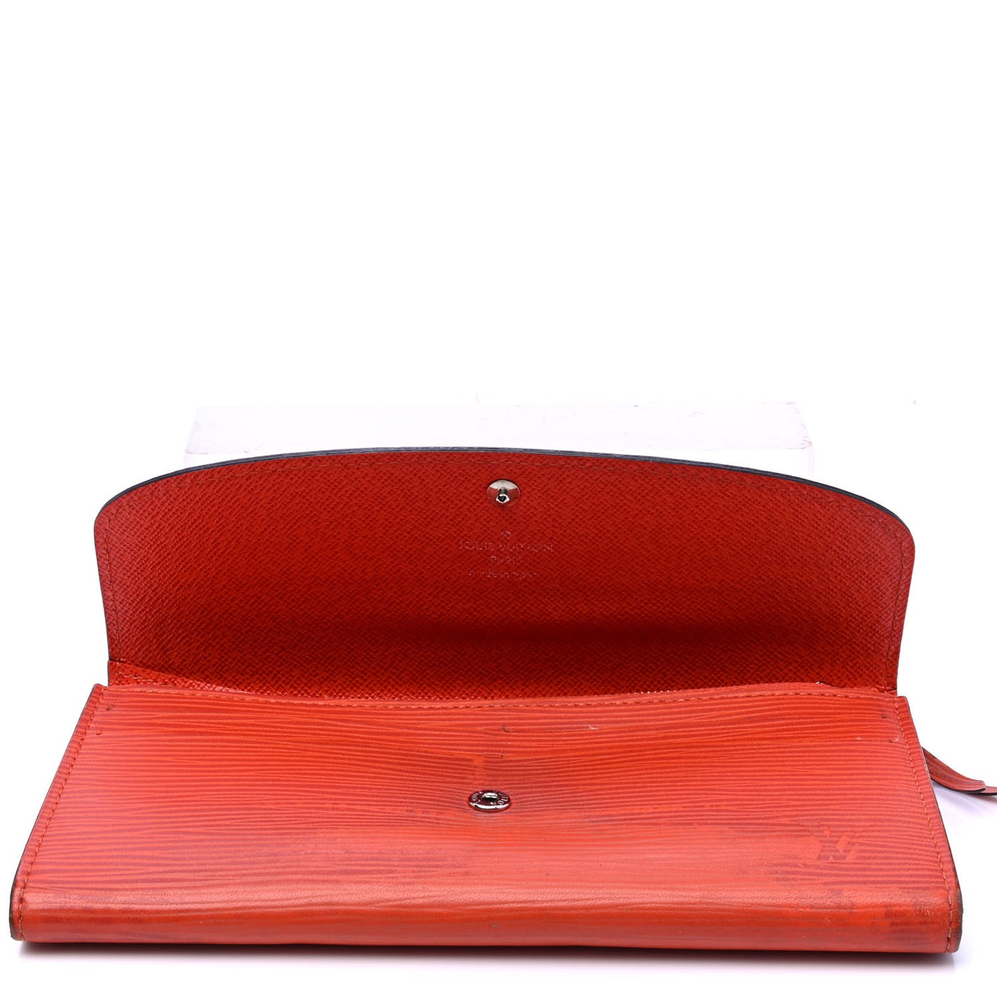 Epi Emilie Wallet Coquelicot
