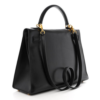 Hermes Box Kelly Sellier 32 Black 3 of 14