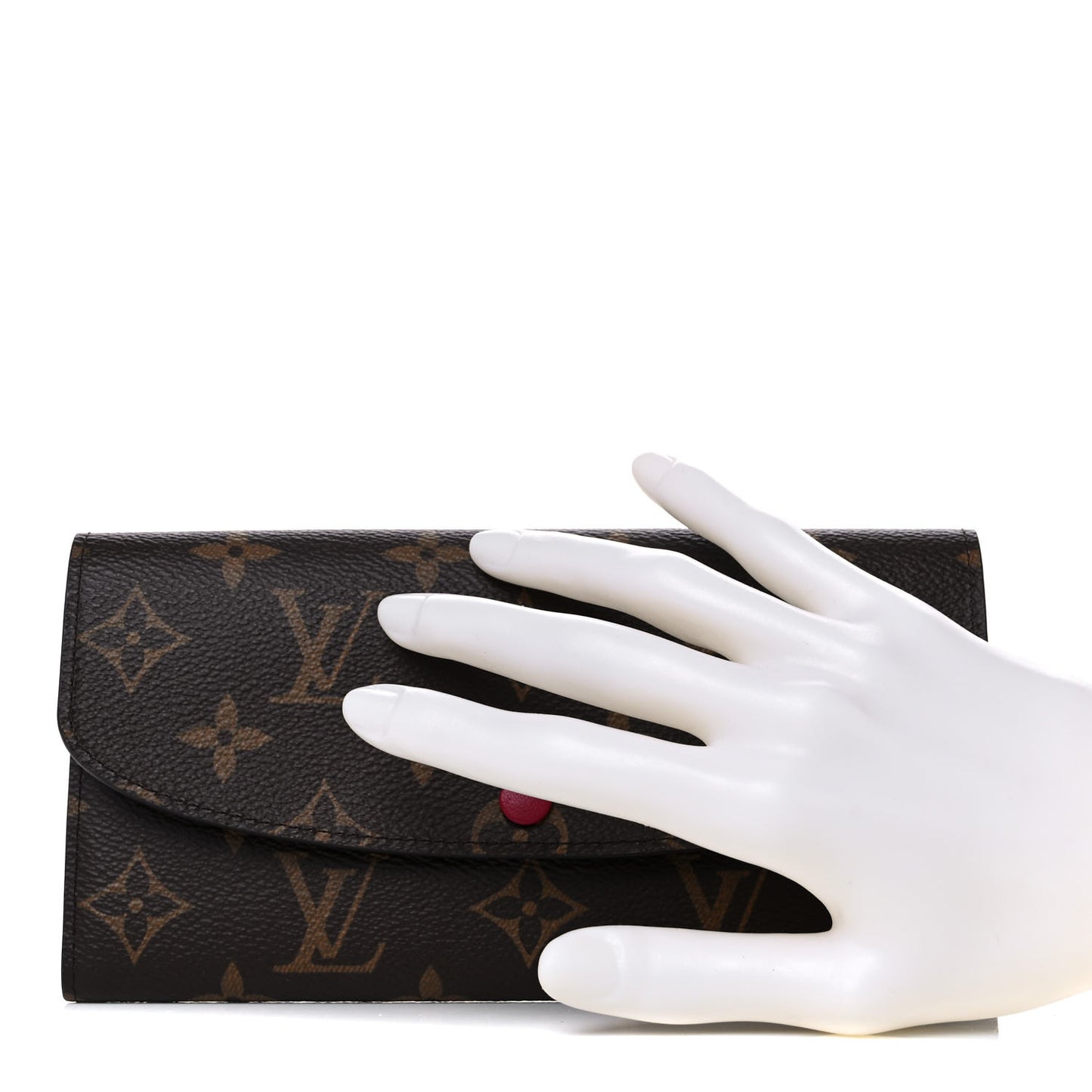 Monogram Emilie Wallet Fuchsia