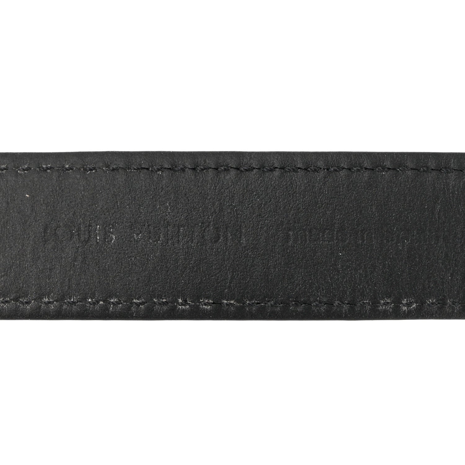 Louis Vuitton Monogram Eclipse LV Slim Bracelet 19 4 of 7