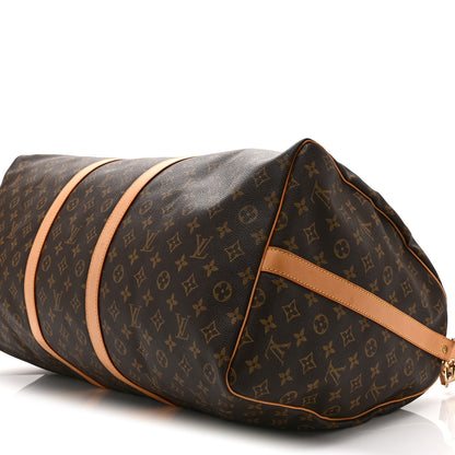 Louis Vuitton Monogram Keepall Bandouliere 60 9 of 9