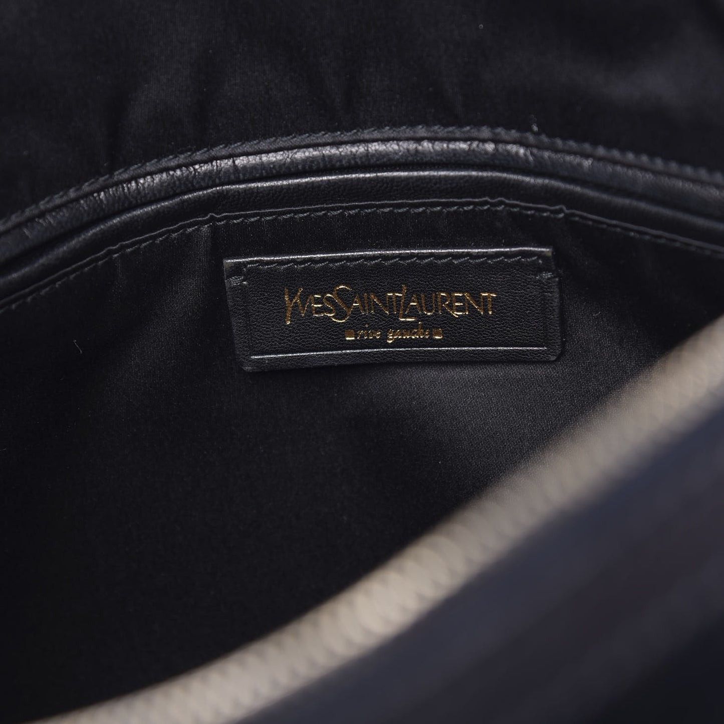 Calf Hair Large Muse Black