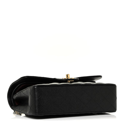 Chanel Caviar Quilted Small Double Flap Black 4 of 11