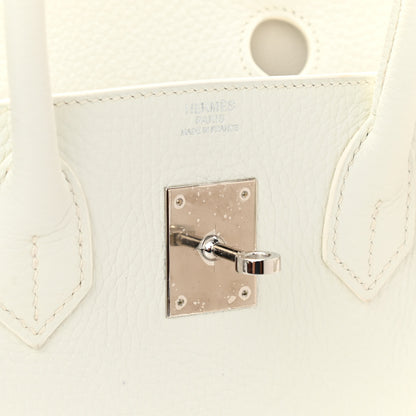 Hermes Togo Birkin 30 White 6 of 12