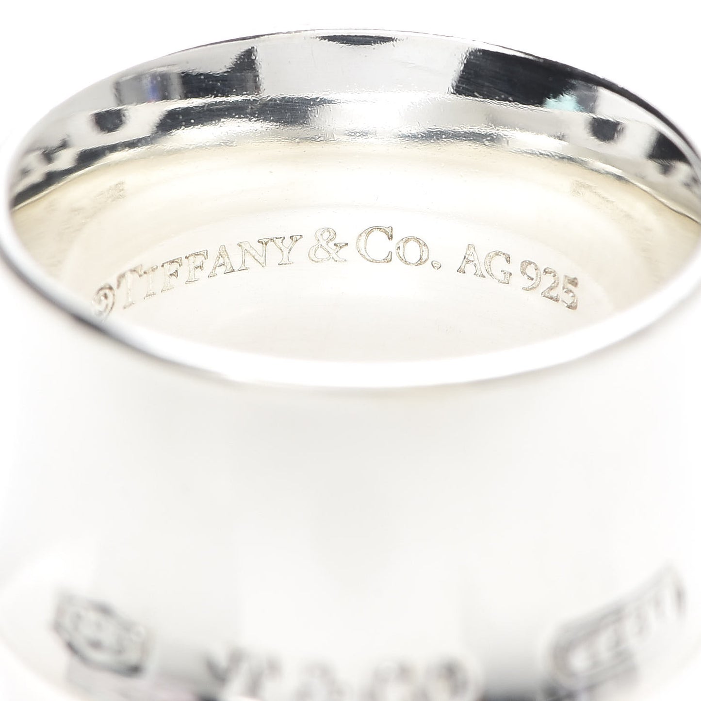 Sterling Silver 1837 Wide Ring 53 6.5