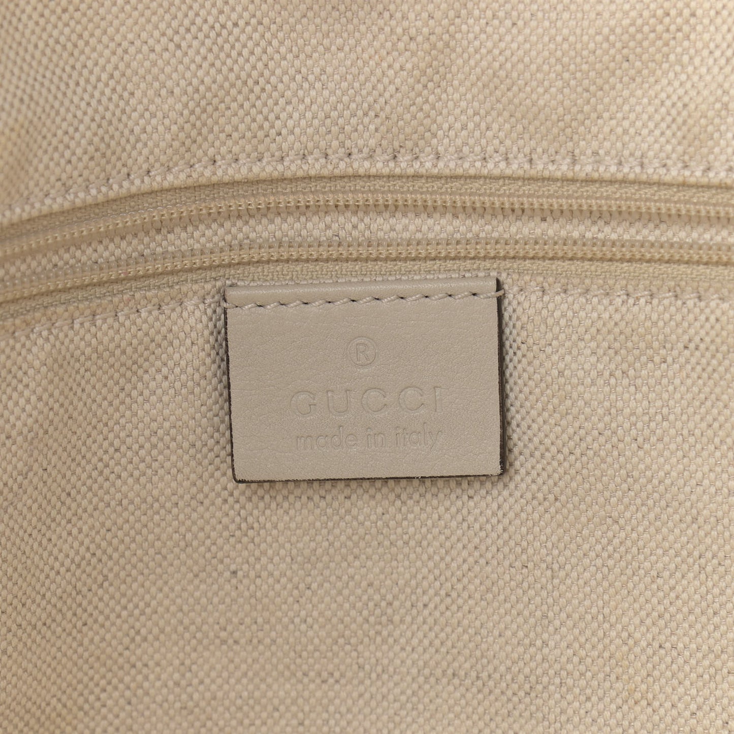 Guccissima Large Sukey Tote Mystic White