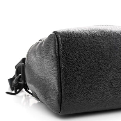 Balenciaga Calfskin Mens Explorer Small Duffle Bag Black 9 of 11