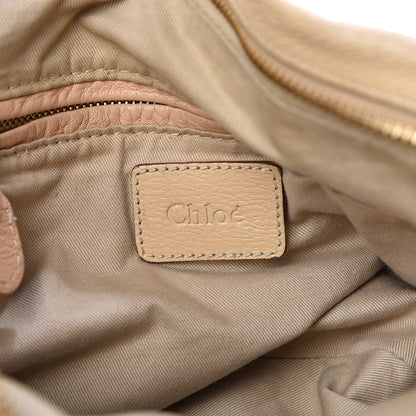 Chloe Calfskin Medium Paraty Barbour Khaki 5 of 21