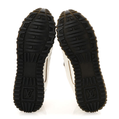 Louis Vuitton Calfskin Monogram Mesh Run Away Sneakers 37.5 White 6 of 10