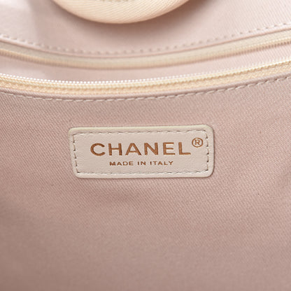 Chanel Woven Straw Raffia Large Deauville Tote Light Beige 6 of 10