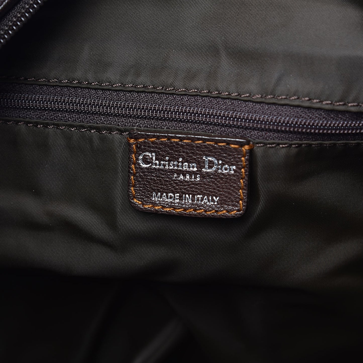 Monogram Buckle Hobo Marron Fonce