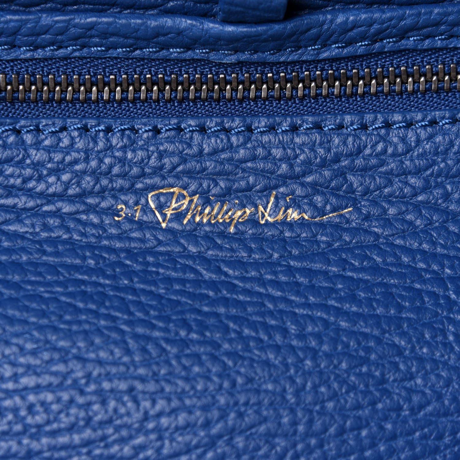3.1 Phillip Lim Textured Calfskin Mini Pashli Satchel Cerulean 6 of 10