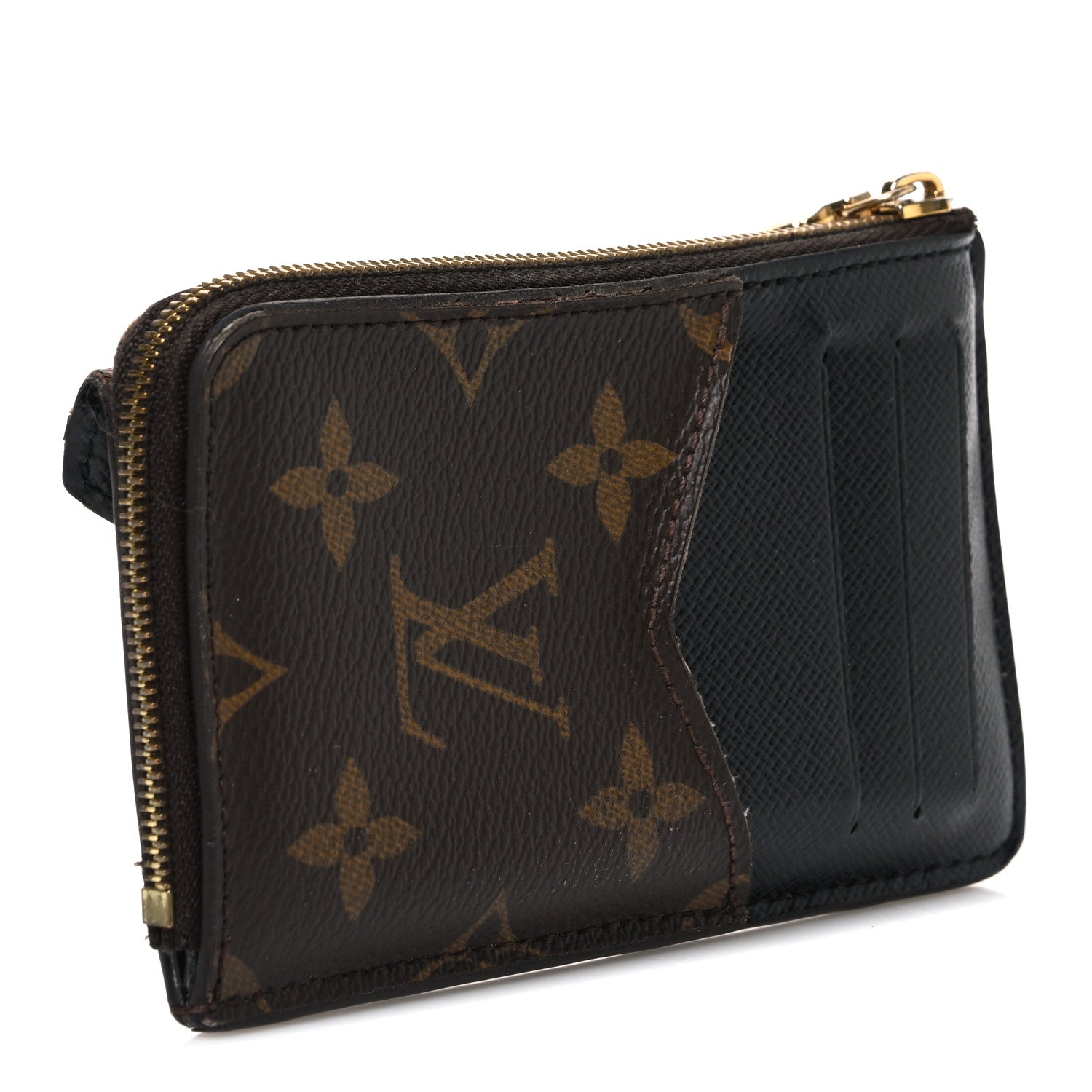 Louis Vuitton Monogram Recto Verso Card Holder Black 3 of 6