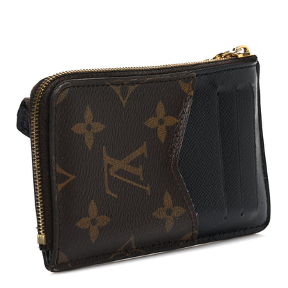 Louis Vuitton Monogram Recto Verso Card Holder Black 3 of 6