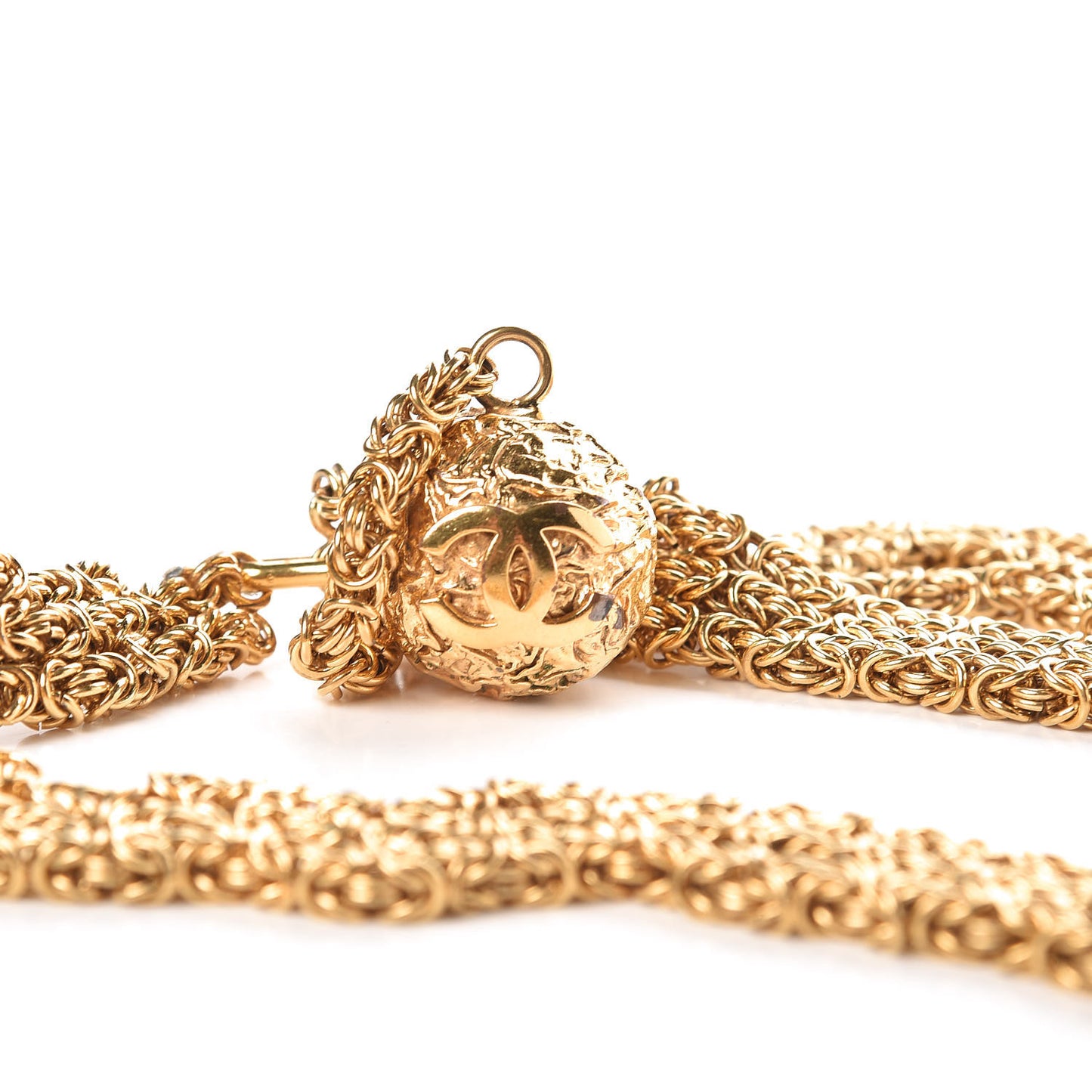 Multi Strand Chain Belt Gold
