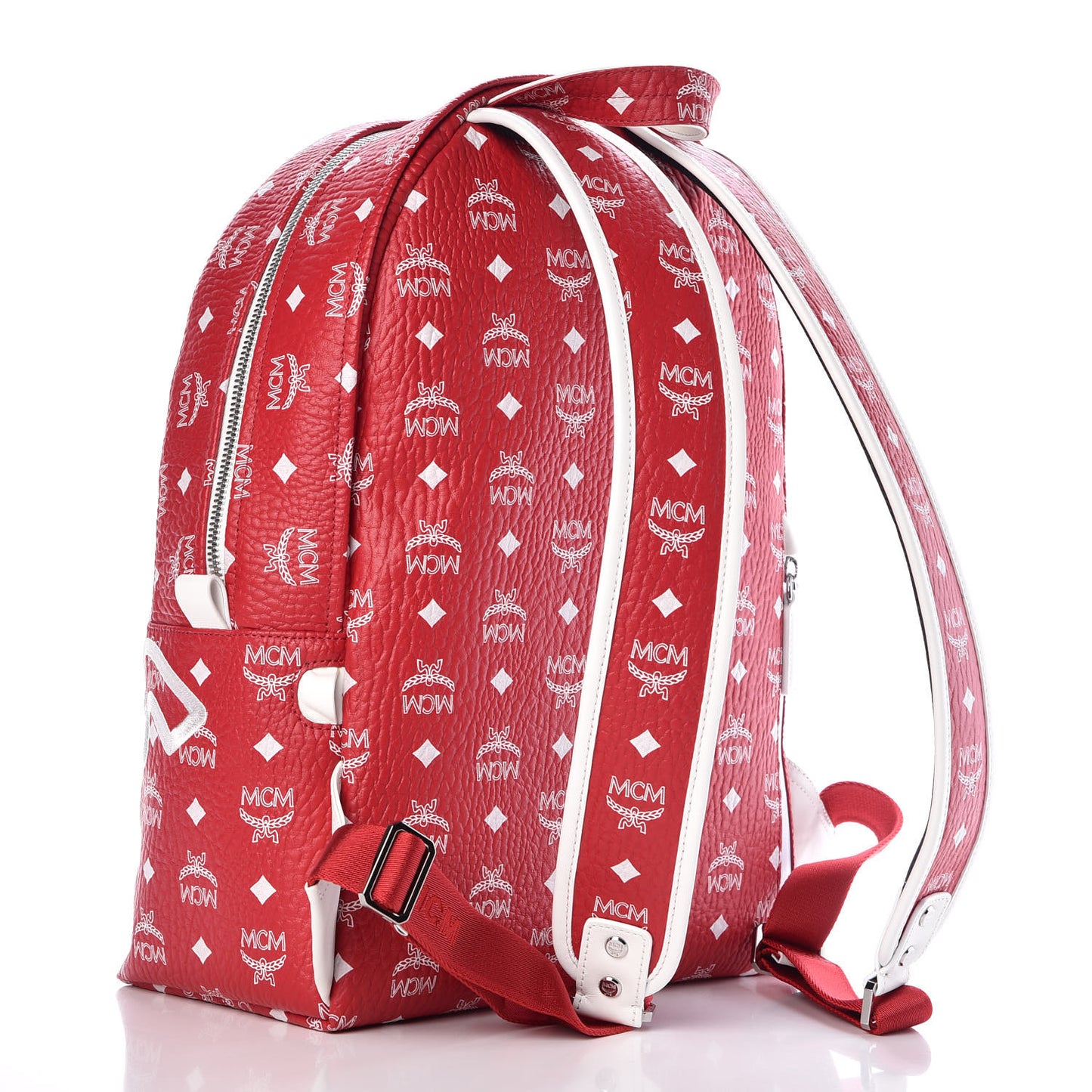 Visetos Medium Stark Dietrich Laurel Backpack Red