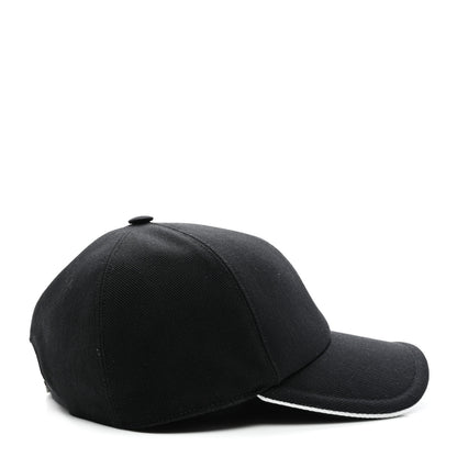 Chanel Cotton CC Cap Hat Black White 5 of 8