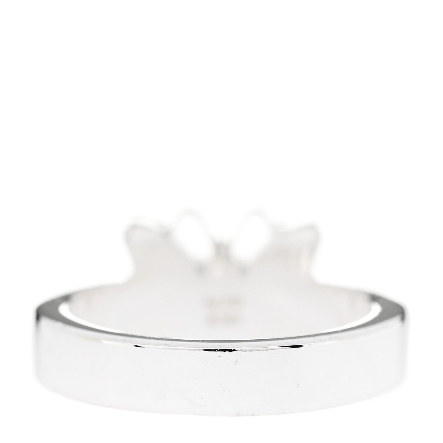 Gucci Sterling Silver Butterfly Band Ring 3 of 7