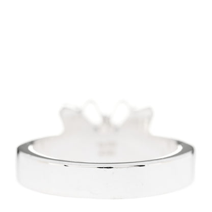 Gucci Sterling Silver Butterfly Band Ring 3 of 7