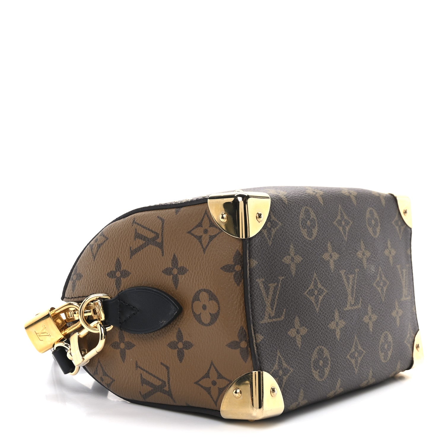 Louis Vuitton Reverse Monogram Speedy Trunk 20 4 of 10