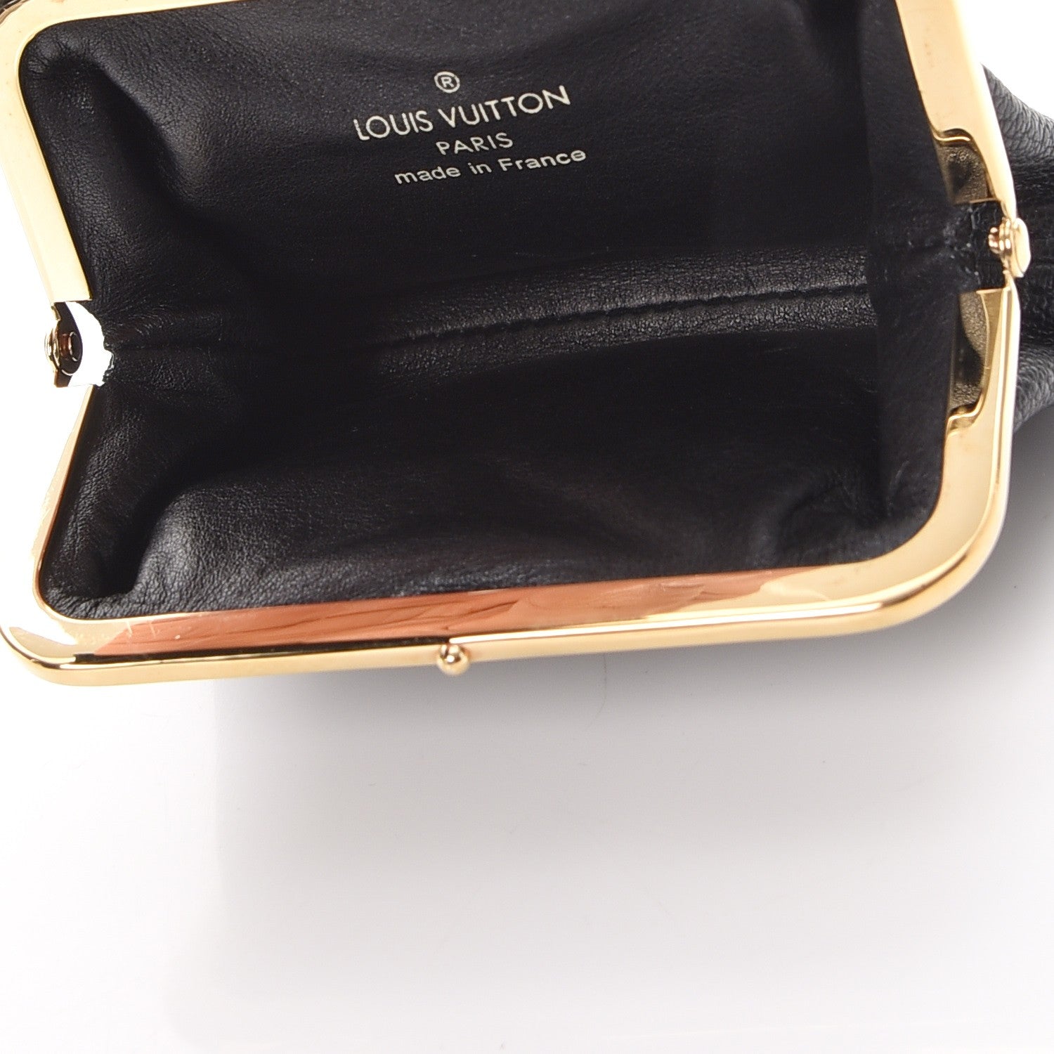 Louis Vuitton Suhali Porte-Monnaie Coin Purse Black 5 of 8